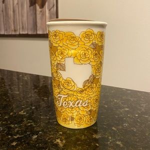Starbucks Yellow Roses Tumbler